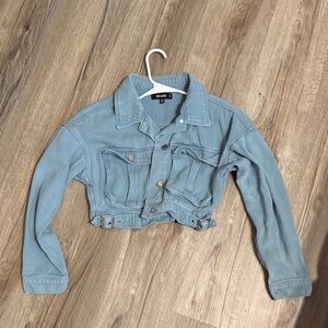 Missguided Blue Jean Jacket